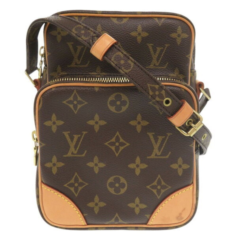 Louis Vuitton Amazon Monogram Brown Shoulder Bag LV